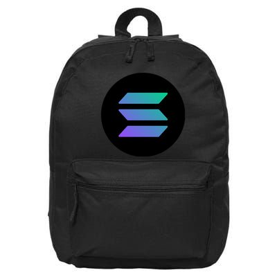 Solana Crypto Currency 16 in Basic Backpack