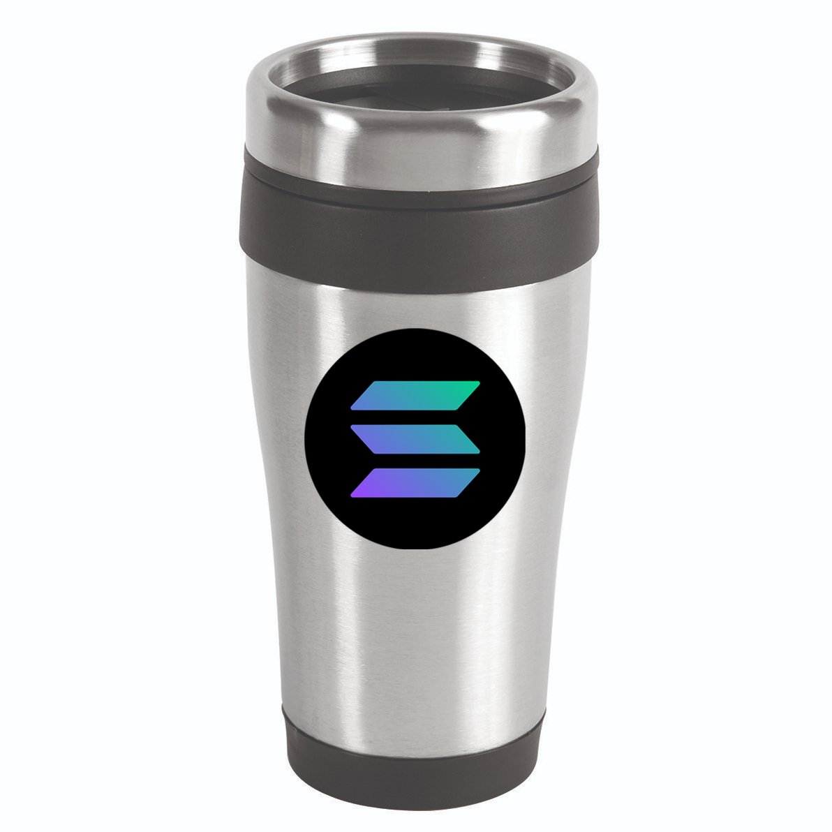 Solana Crypto Currency 16oz Travel Tumbler