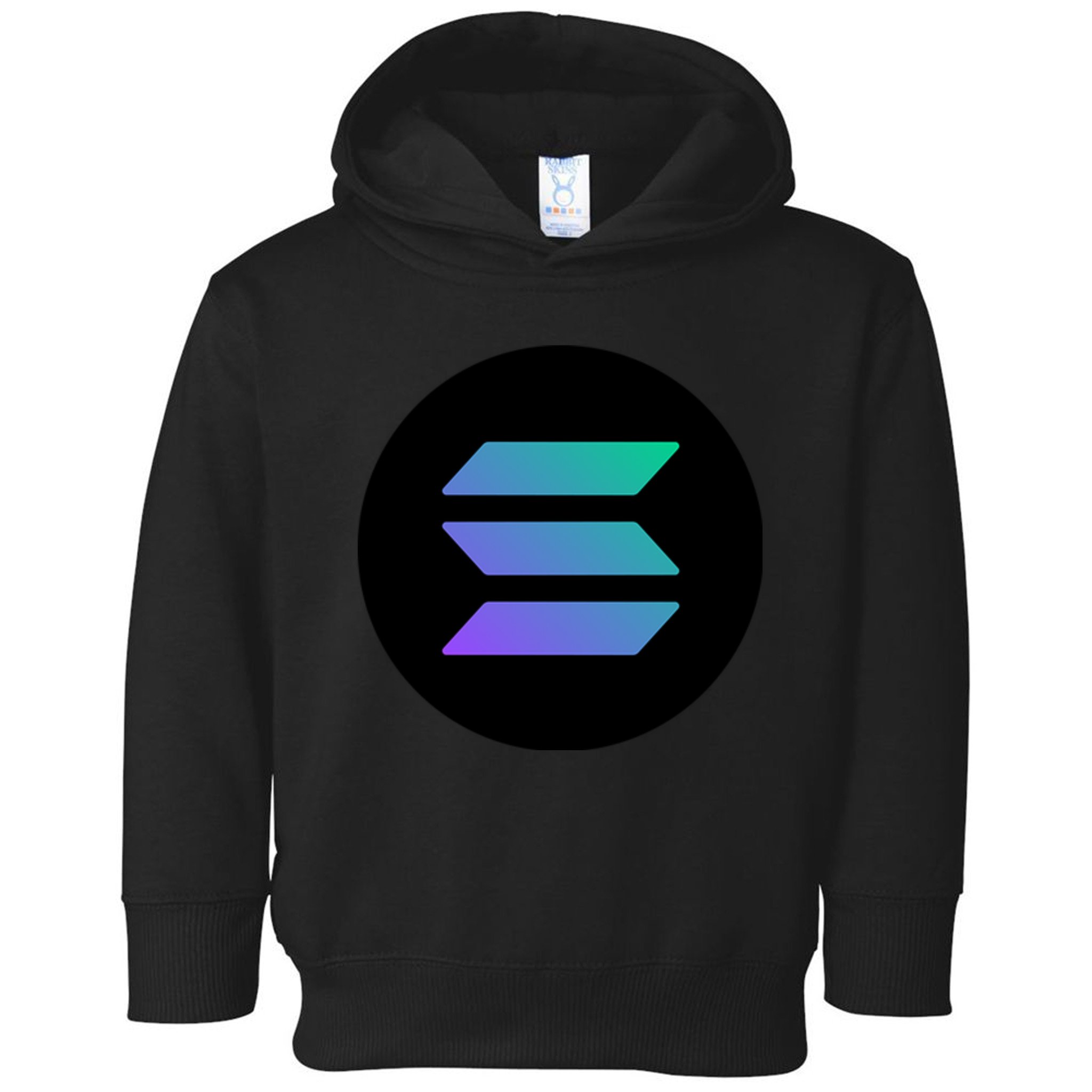 Solana Crypto Currency Toddler Hoodie