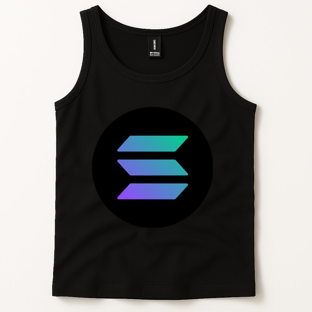 Solana Crypto Currency Tank Top
