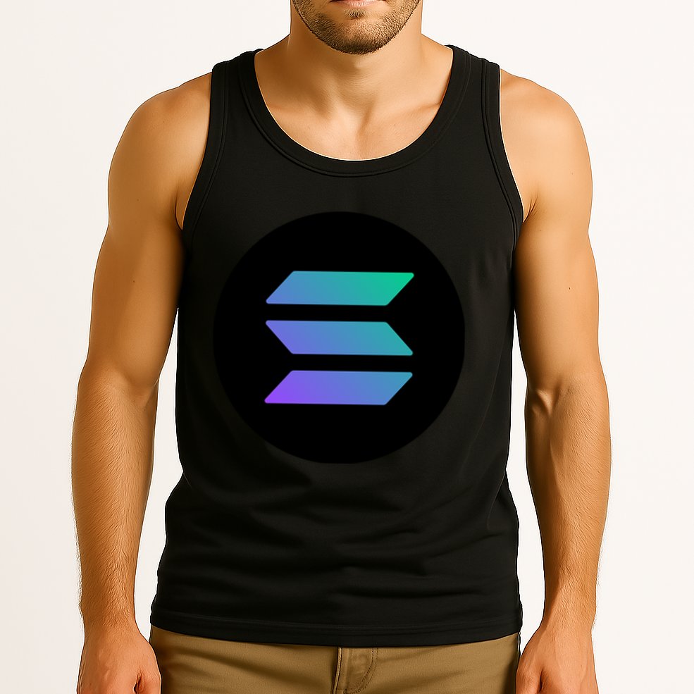 Solana Crypto Currency Tank Top