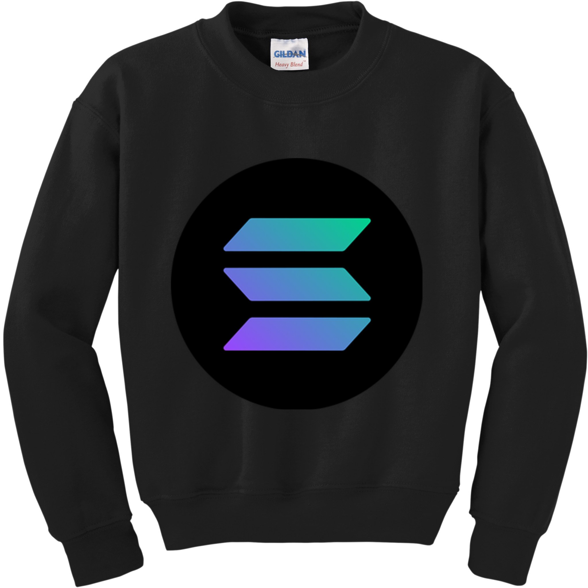 Solana Crypto Currency Kids Sweatshirt