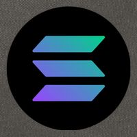 Solana Crypto Currency Cotton Canvas Backpack