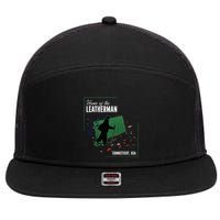 Supernatural Connecticut Cryptid Home Of The Leatherman 7 Panel Mesh Trucker Snapback Hat