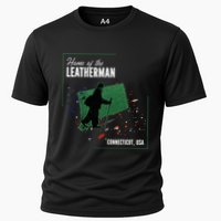 Supernatural Connecticut Cryptid Home Of The Leatherman Cooling Performance Crew T-Shirt