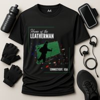 Supernatural Connecticut Cryptid Home Of The Leatherman Cooling Performance Crew T-Shirt