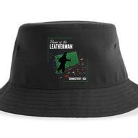 Supernatural Connecticut Cryptid Home Of The Leatherman Sustainable Bucket Hat