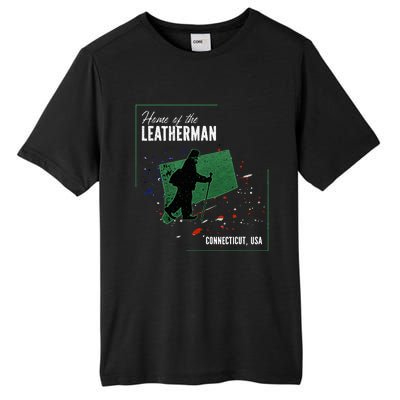 Supernatural Connecticut Cryptid Home Of The Leatherman Tall Fusion ChromaSoft Performance T-Shirt