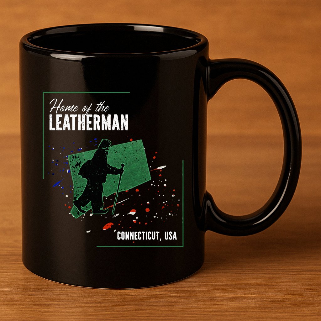 Supernatural Connecticut Cryptid Home Of The Leatherman 11oz C Handle Ceramic Mug