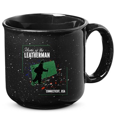 Supernatural Connecticut Cryptid Home Of The Leatherman 15oz Campfire Ceramic Mug