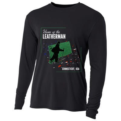 Supernatural Connecticut Cryptid Home Of The Leatherman Cooling Performance Long Sleeve Crew
