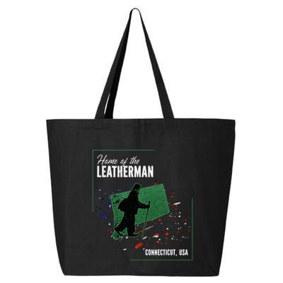Supernatural Connecticut Cryptid Home Of The Leatherman 25L Jumbo Tote