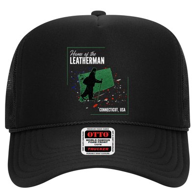 Supernatural Connecticut Cryptid Home Of The Leatherman Trucker Hat