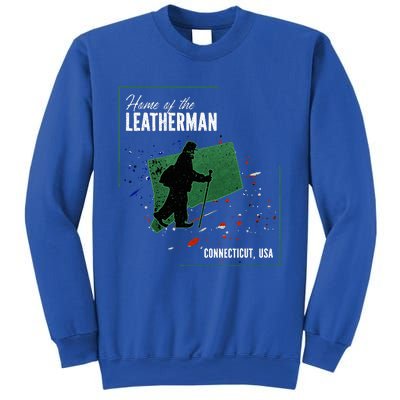 Supernatural Connecticut Cryptid Home Of The Leatherman Sweatshirt