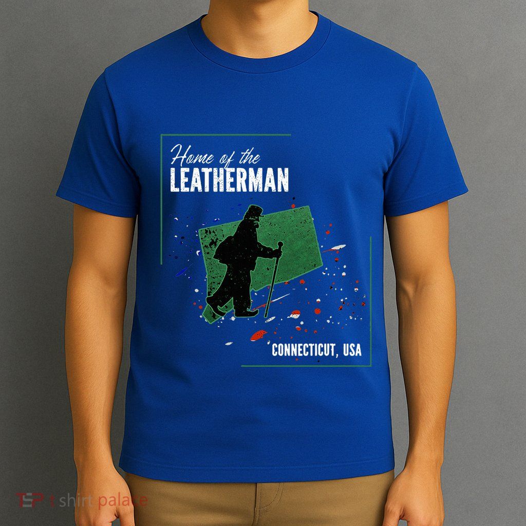 Supernatural Connecticut Cryptid Home Of The Leatherman T-Shirt