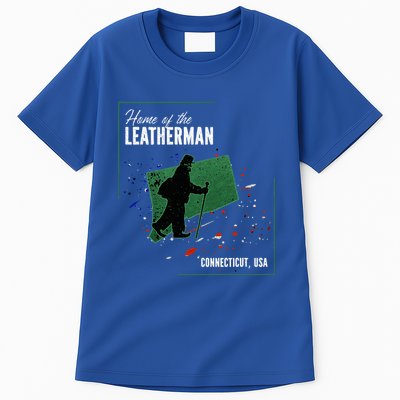 Supernatural Connecticut Cryptid Home Of The Leatherman Tall T-Shirt