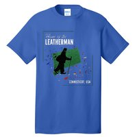 Supernatural Connecticut Cryptid Home Of The Leatherman Tall T-Shirt