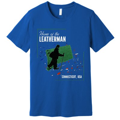 Supernatural Connecticut Cryptid Home Of The Leatherman Premium T-Shirt