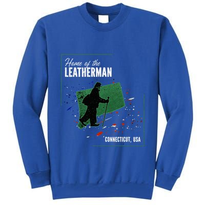 Supernatural Connecticut Cryptid Home Of The Leatherman Tall Sweatshirt
