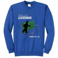 Supernatural Connecticut Cryptid Home Of The Leatherman Tall Sweatshirt