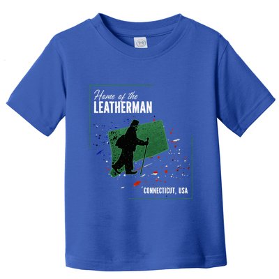 Supernatural Connecticut Cryptid Home Of The Leatherman Toddler T-Shirt