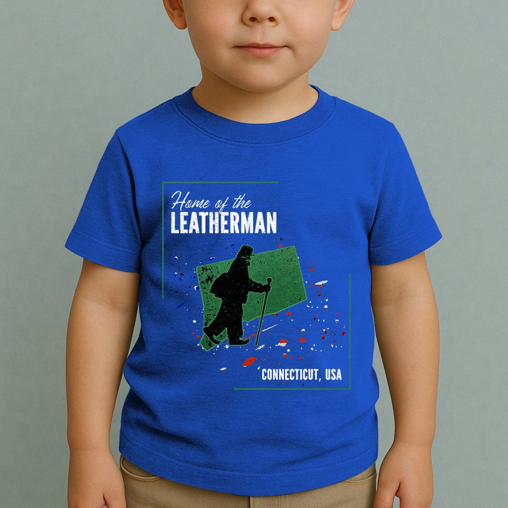 Supernatural Connecticut Cryptid Home Of The Leatherman Toddler T-Shirt