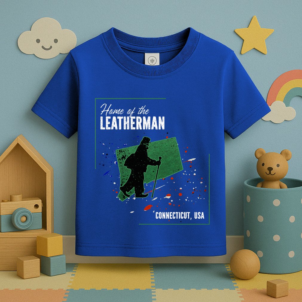 Supernatural Connecticut Cryptid Home Of The Leatherman Toddler T-Shirt