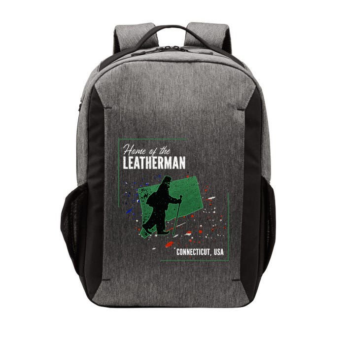 Supernatural Connecticut Cryptid Home Of The Leatherman Vector Backpack