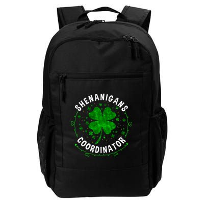Shenanigans Coordinator Clover St Patricks Day Daily Commute Backpack