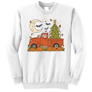 Santa Claus Christmas Holiday Truck Sweatshirt