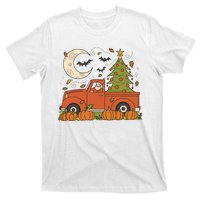 Santa Claus Christmas Holiday Truck T-Shirt