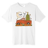 Santa Claus Christmas Holiday Truck Tall Fusion ChromaSoft Performance T-Shirt