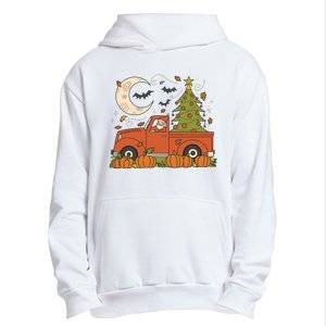 Santa Claus Christmas Holiday Truck Urban Pullover Hoodie