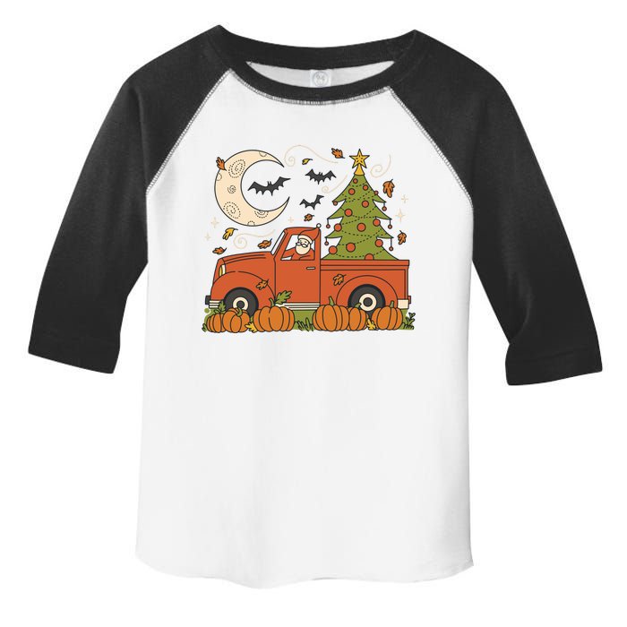 Santa Claus Christmas Holiday Truck Toddler Fine Jersey T-Shirt