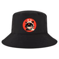 Space Cat Courage Japanese Retro Kawaii Cute Astronaut Cat Cool Comfort Performance Bucket Hat