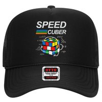 Speed Cuber Competitive Puzzle Funny Speedcubing Players Trucker Hat