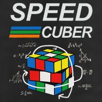 Speed Cuber Competitive Puzzle Funny Speedcubing Players Trucker Hat