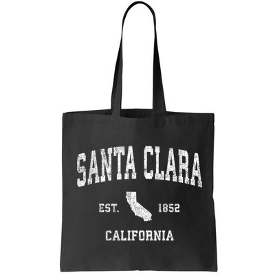 Santa Clara California Ca Vintage Established Sports Design Bag