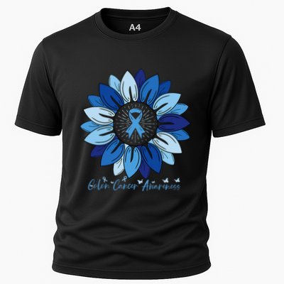 Sunflower Colon Cancer Awareness Month Performance Shirt