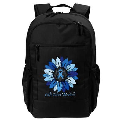 Sunflower Colon Cancer Awareness Month Backpack