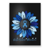 Sunflower Colon Cancer Awareness Month Poster