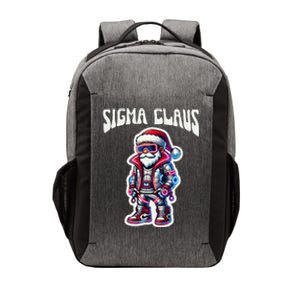 Sigma Claus Cool Santa Funny Christmas Rizz Rizzler Meme Vector Backpack