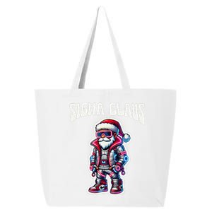 Sigma Claus Cool Santa Funny Christmas Rizz Rizzler Meme 25L Jumbo Tote