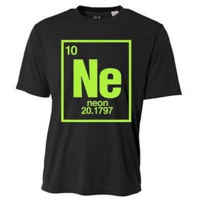 Science Chemistry Chemical Elements Ne Neon Cooling Performance Crew T-Shirt