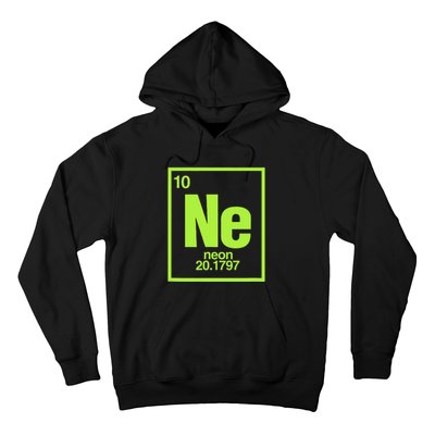 Science Chemistry Chemical Elements Ne Neon Hoodie