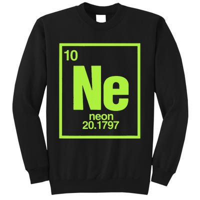 Science Chemistry Chemical Elements Ne Neon Sweatshirt