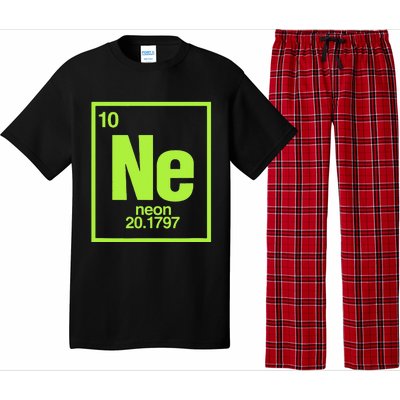 Science Chemistry Chemical Elements Ne Neon Pajama Set