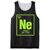 Science Chemistry Chemical Elements Ne Neon Mesh Reversible Basketball Jersey Tank