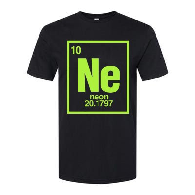 Science Chemistry Chemical Elements Ne Neon Softstyle CVC T-Shirt