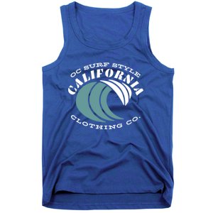 Santa Cruz California Sunset Circle Gift Tank Top